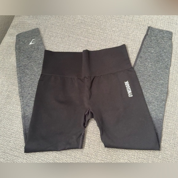 Gymshark Black Ombre Leggings - Picture 3 of 4